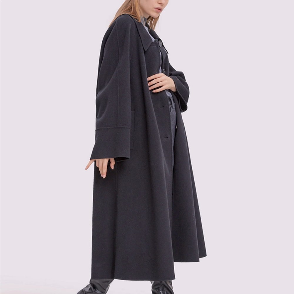 Vintage Sue Brett trenching coat 3x/4x 100 wool